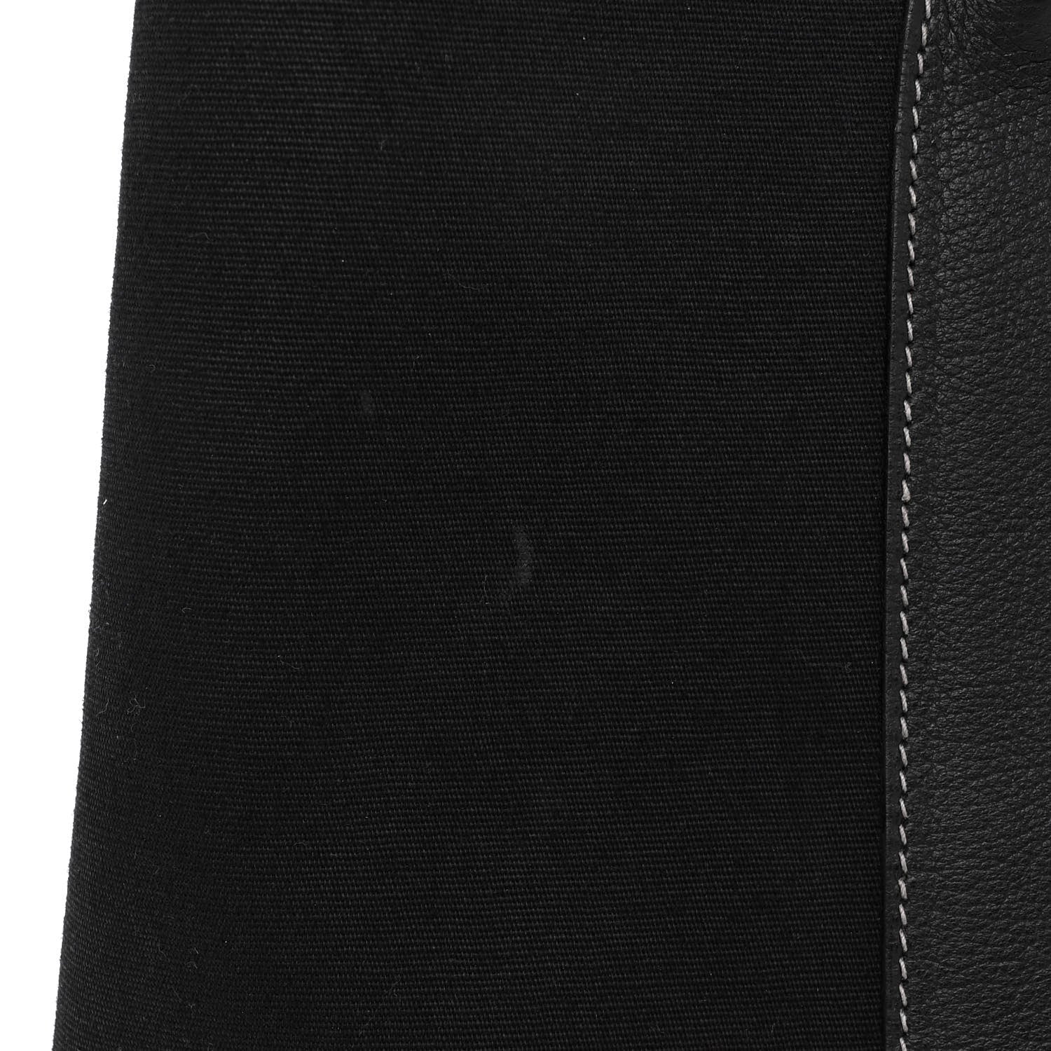 Hermes Toile Negonda Garden Party Tote 36 MM Black 11 of 12