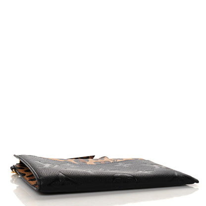 Louis Vuitton Empreinte Monogram Giant Wild at Heart Pochette Melanie MM Black 4 of 8