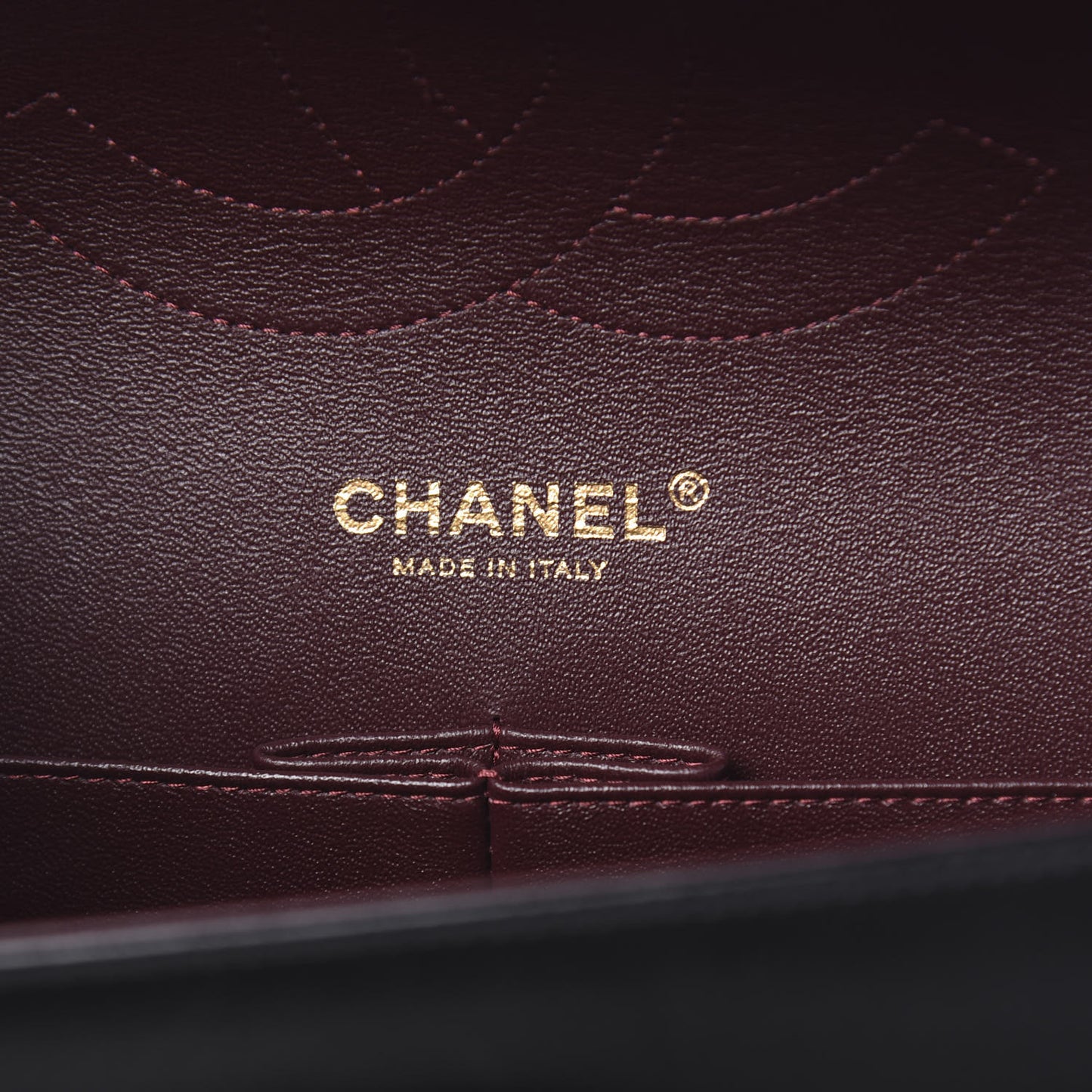 Lambskin Quilted Jumbo Double Flap Black