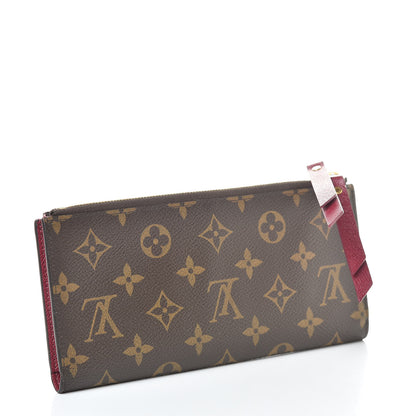 Louis Vuitton Monogram Adele Wallet Fuchsia 3 of 9