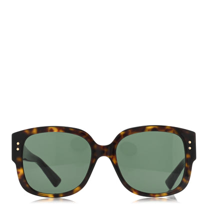 Christian Dior Acetate Cannage Lady Dior Studs Sunglasses Havana 2 of 8