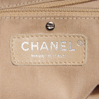 Chanel Lambskin Large Trianon Tote Blue 6 of 7
