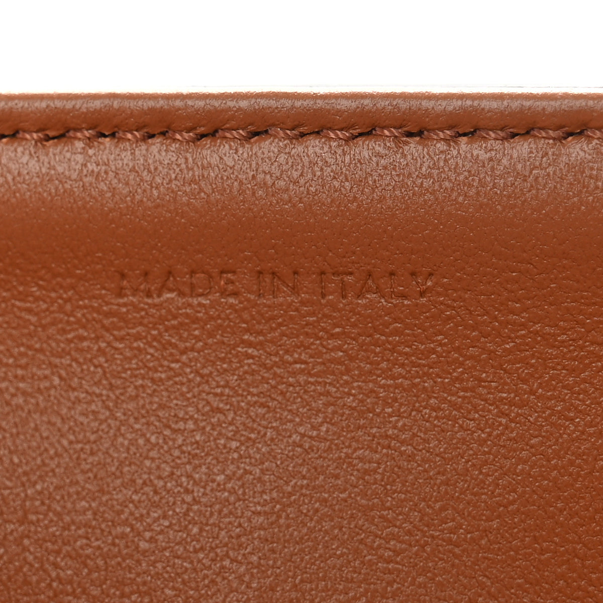 Triomphe Canvas Calfskin Medium Triomphe Bag Tan