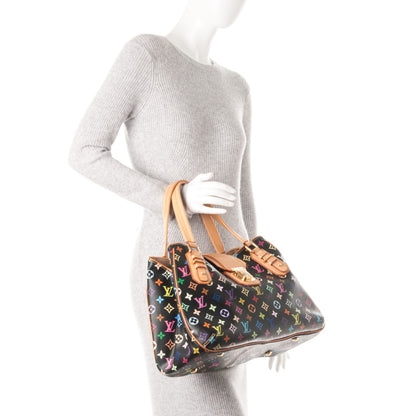 Louis Vuitton Monogram Multicolor Griet Black 2 of 6