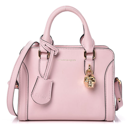 Alexander McQueen Pebbled Calfskin Mini Padlock Tote Baby Pink 1 of 11