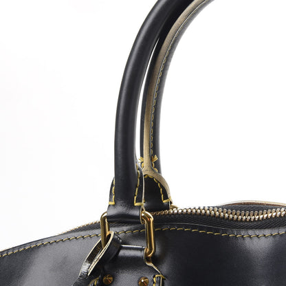 Louis Vuitton Suhali Lockit MM Black 10 of 18