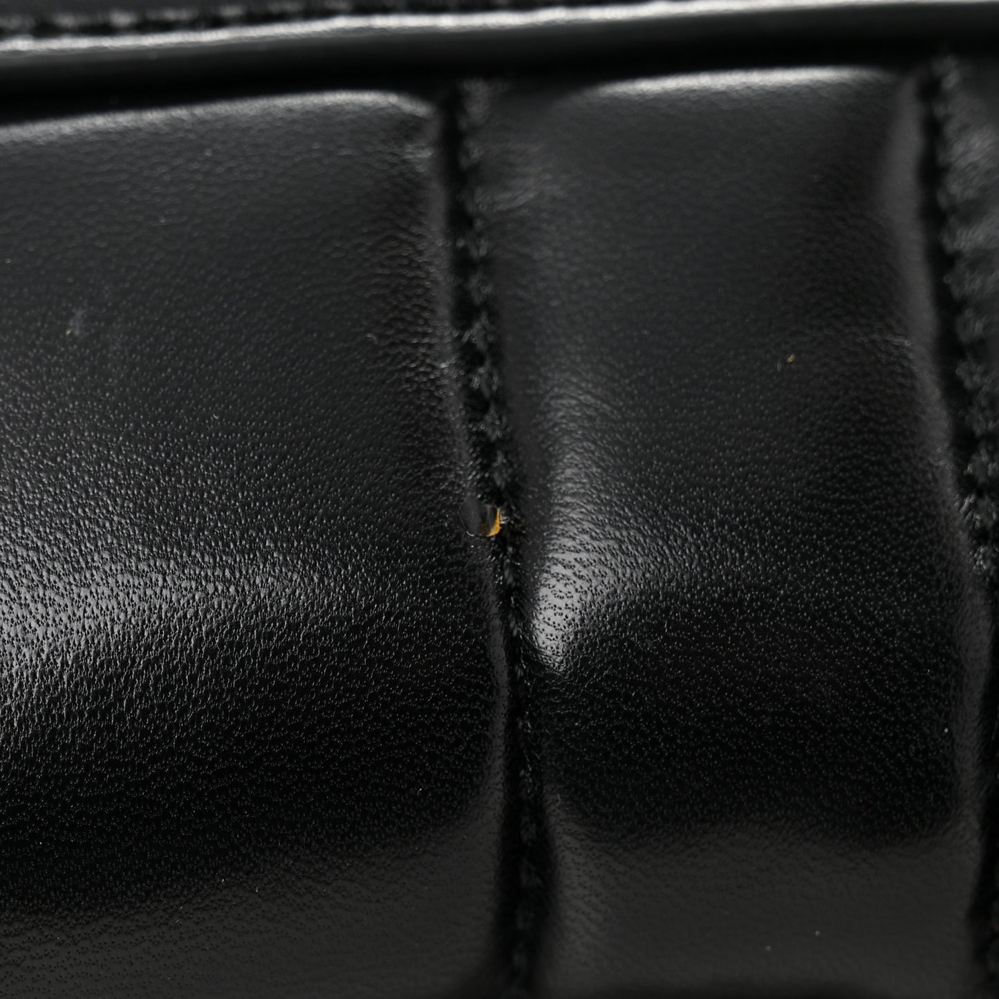 Nappa Vertical Matelasse Small Maxi Horsebit Chain Shoulder Bag Black