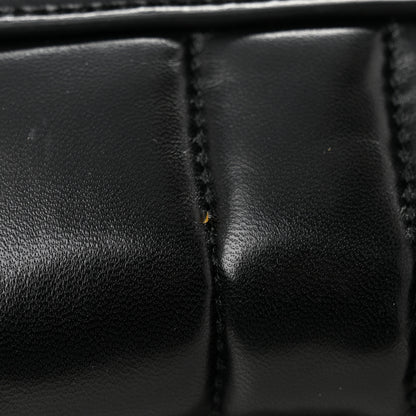 Gucci Nappa Vertical Matelasse Small Maxi Horsebit Chain Shoulder Bag Black 11 of 11