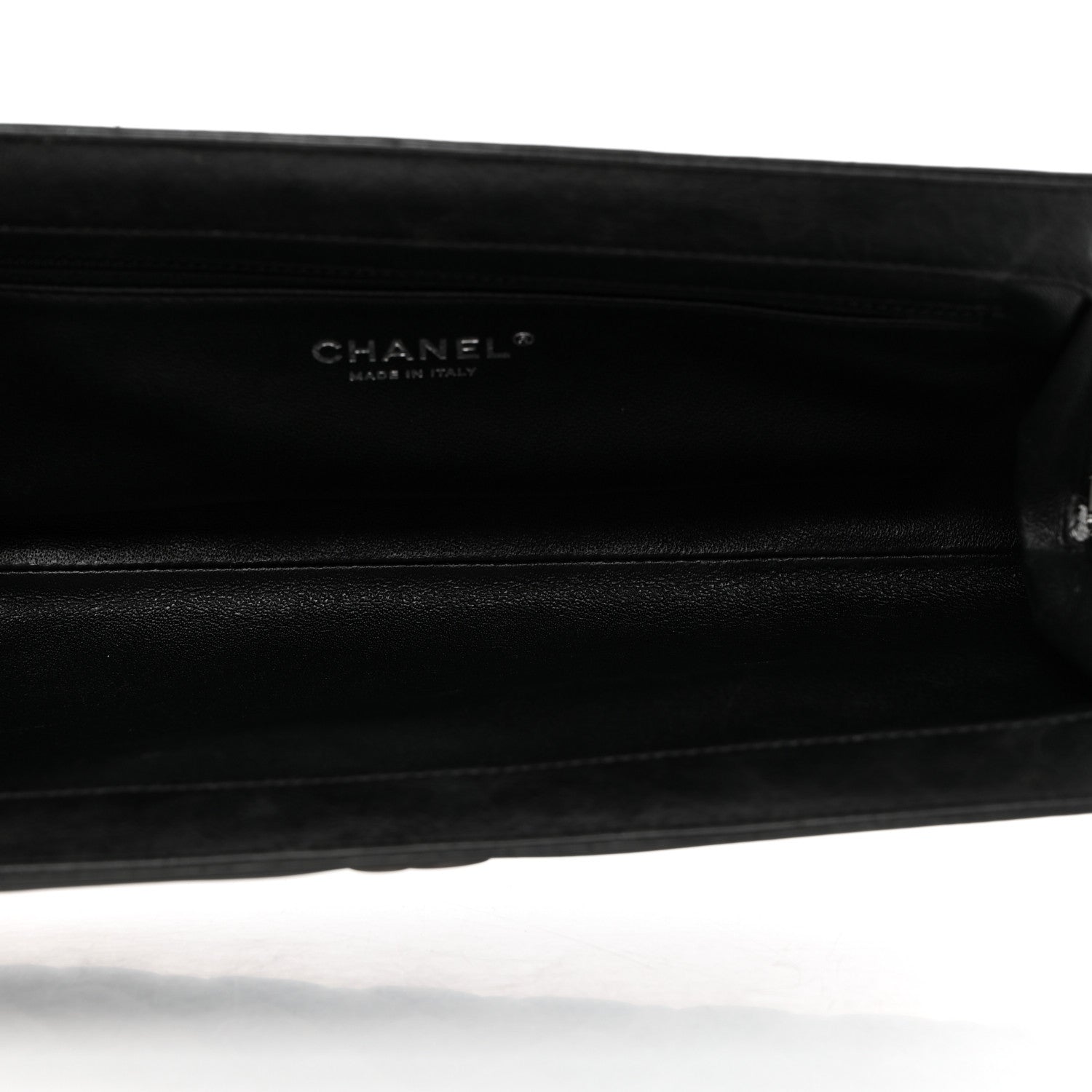 Chanel Lambskin Quilted Clutch Black 5 of 8