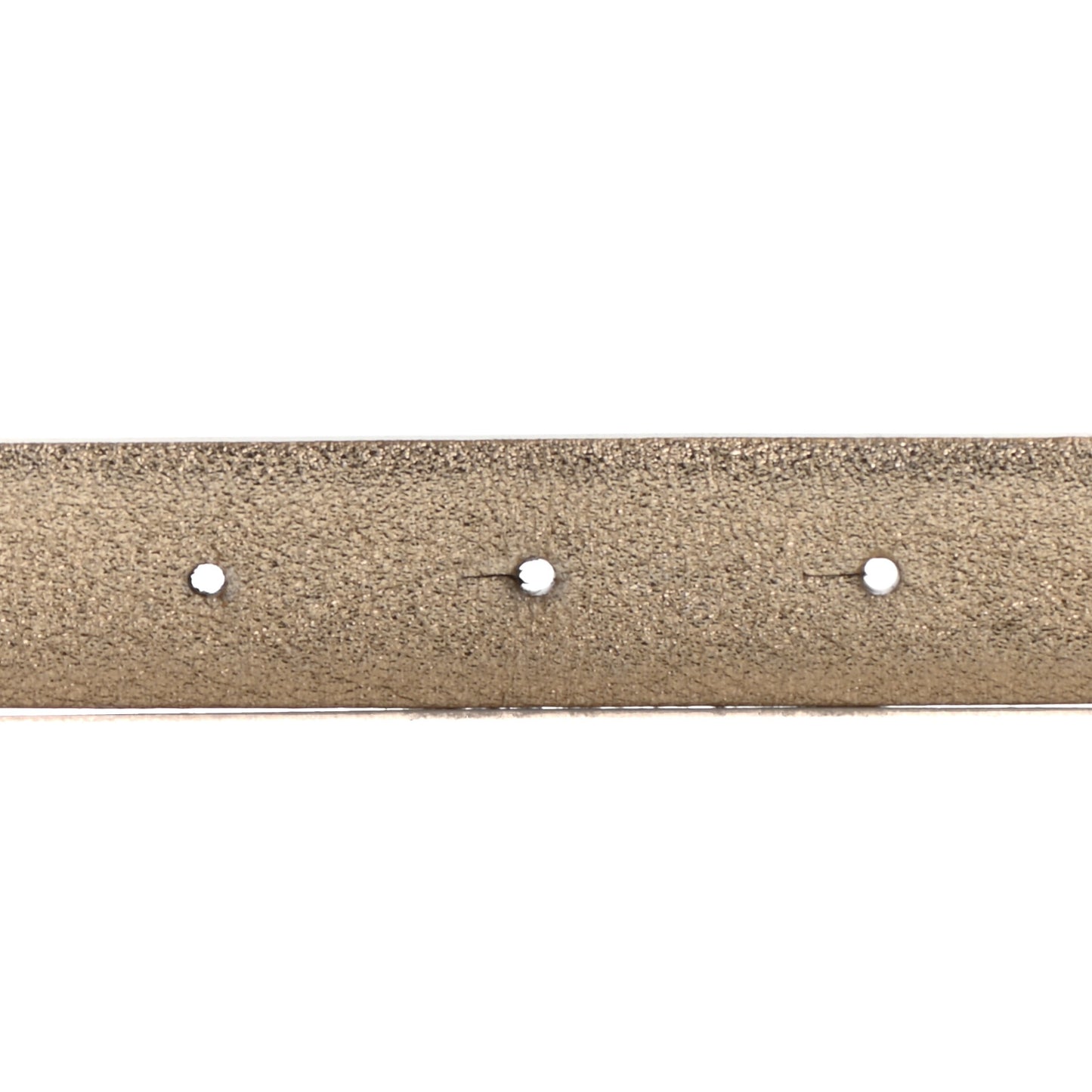 Metallic Lambskin Crystal Baguette Logo Belt 85 34 Gold