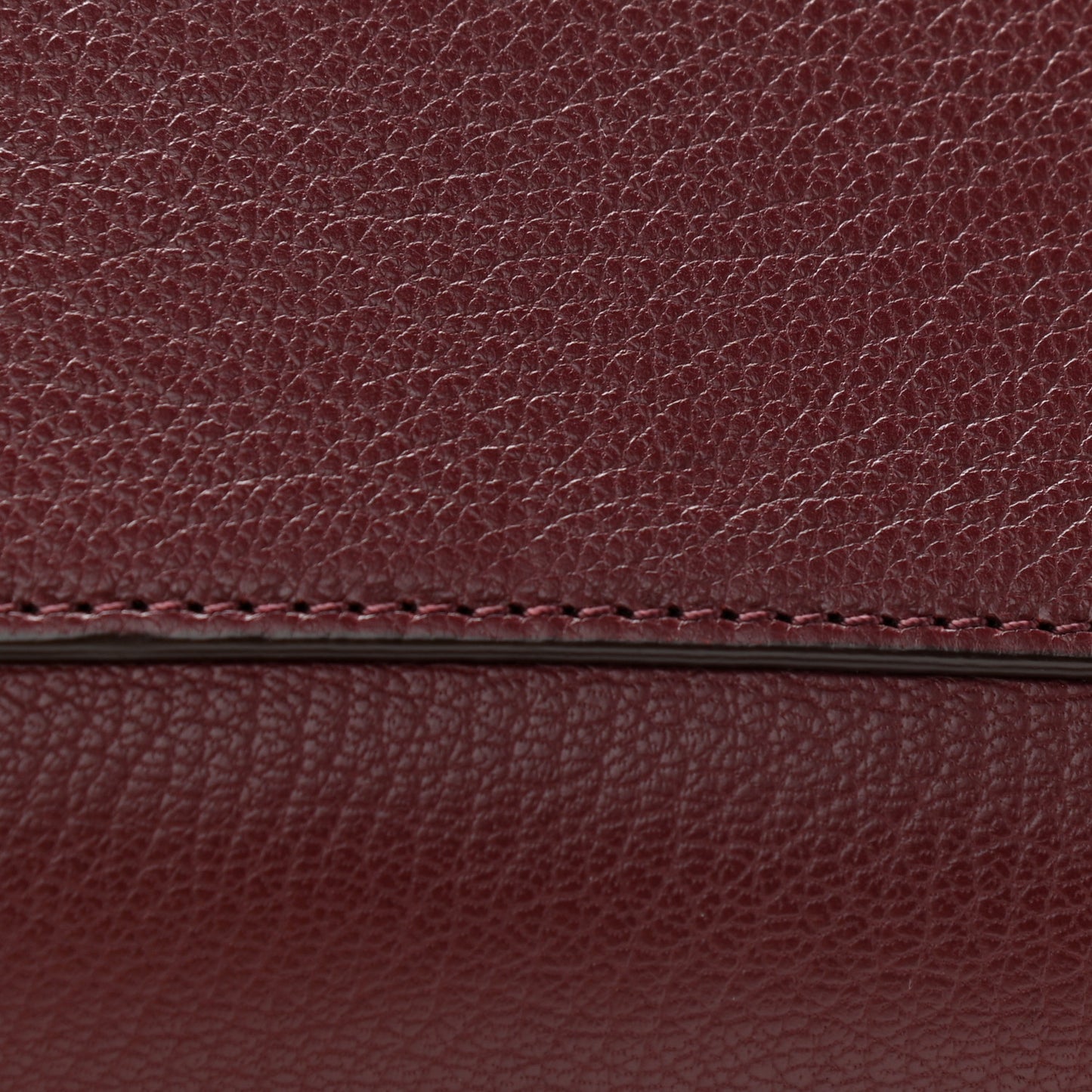 Sugar Goatskin Small Antigona Oxblood