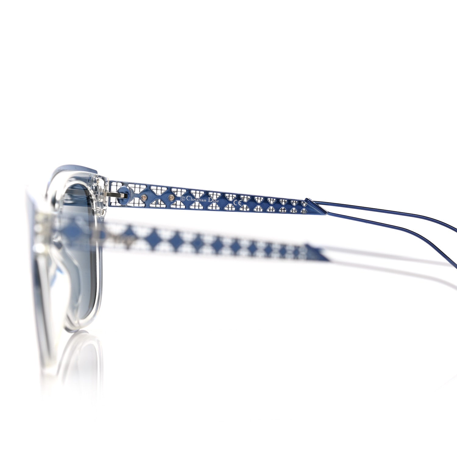 Christian Dior Metal Diorama 1 Sunglasses Blue 6 of 9