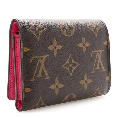 Louis Vuitton Monogram 2020 Christmas Animation Roller Coaster Victorine Wallet Pivoine 3 of 7