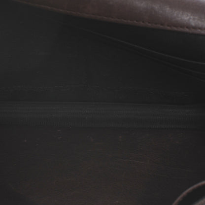 Chanel Calfskin CC Wallet on Chain WOC Brown 7 of 9