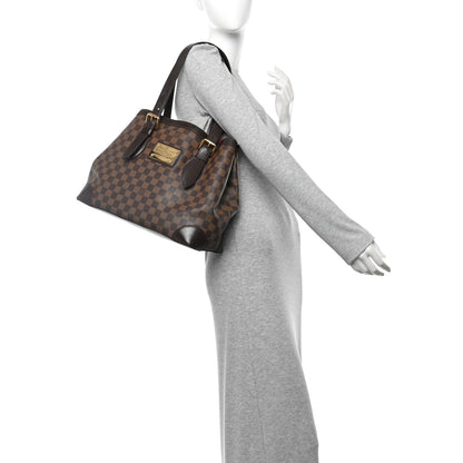 Louis Vuitton Damier Ebene Hampstead MM 2 of 10