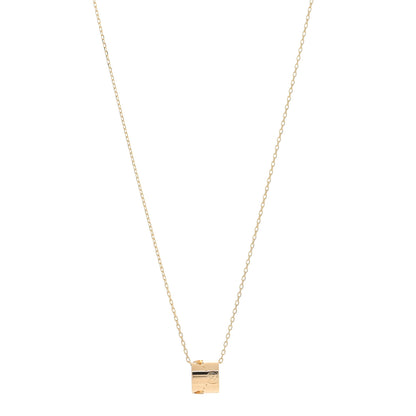 Gucci 18K Yellow Gold Icon Heart Twirl Pendant Necklace 1 of 4