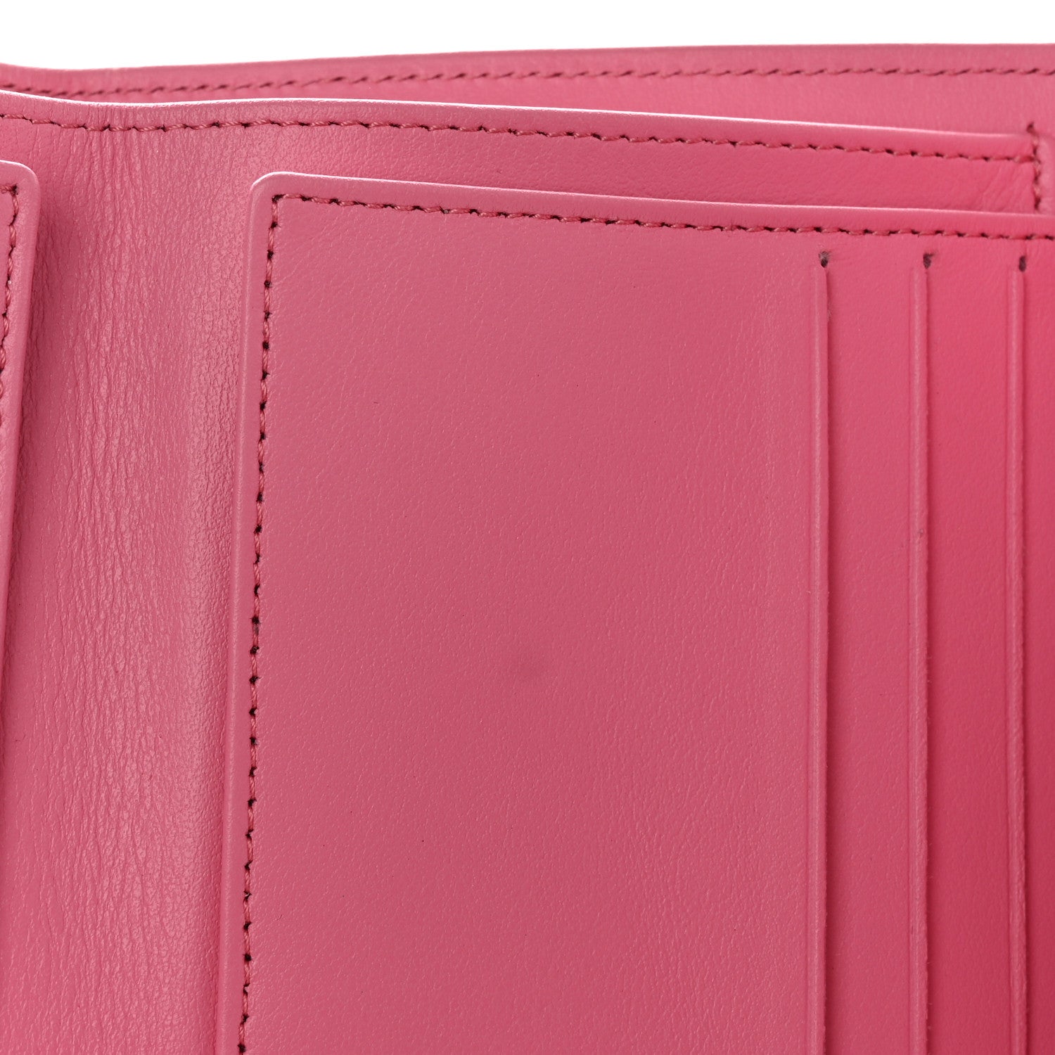 Chanel Caviar Quilted Compact Flap Wallet Pink 9 of 13