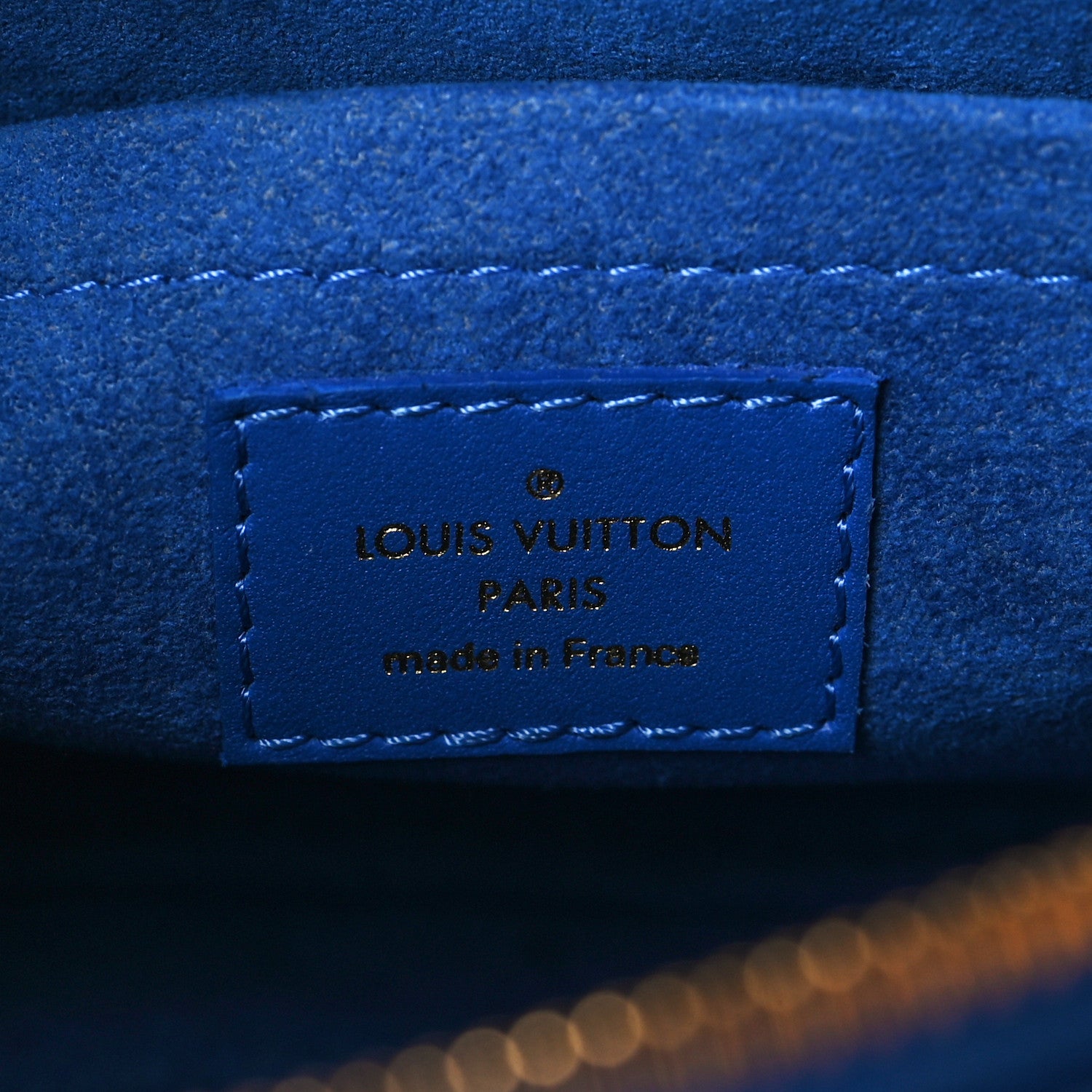 Louis Vuitton Calfskin New Wave Camera Bag Bleu Neon 6 of 8