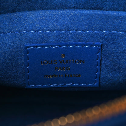 Louis Vuitton Calfskin New Wave Camera Bag Bleu Neon 6 of 8