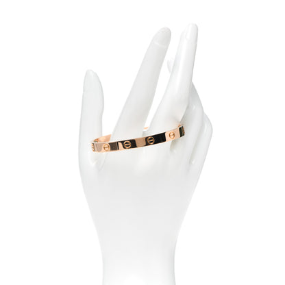 Cartier 18K Pink Gold LOVE Bracelet 17 2 of 6