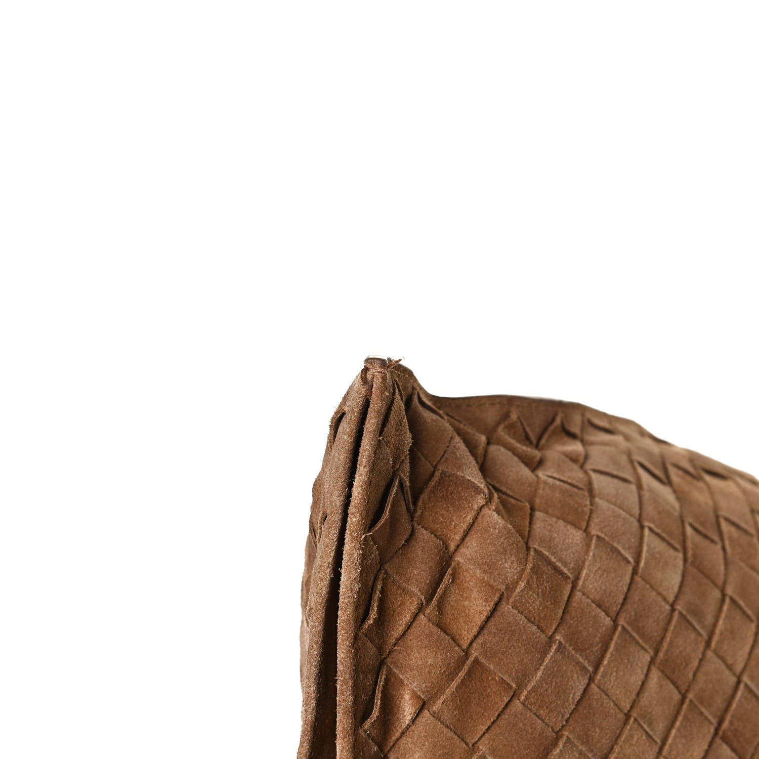 Bottega Veneta Suede Intrecciato BV Twist Caramel 15 of 18