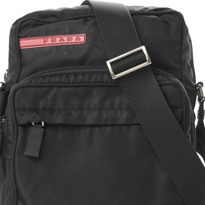 Prada Tessuto Nylon Messenger Black 8 of 13