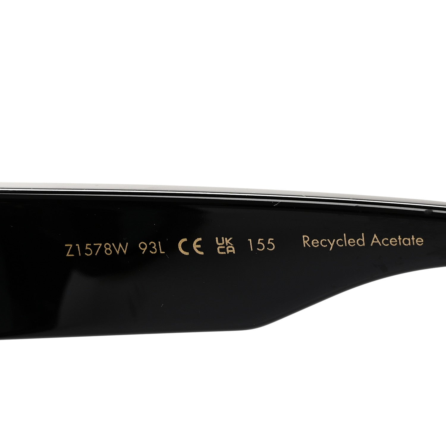 Louis Vuitton Acetate Swarovski Crystal Cyclone Sunglasses Z1578W Black 6 of 7