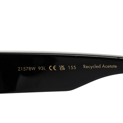 Louis Vuitton Acetate Swarovski Crystal Cyclone Sunglasses Z1578W Black 6 of 7
