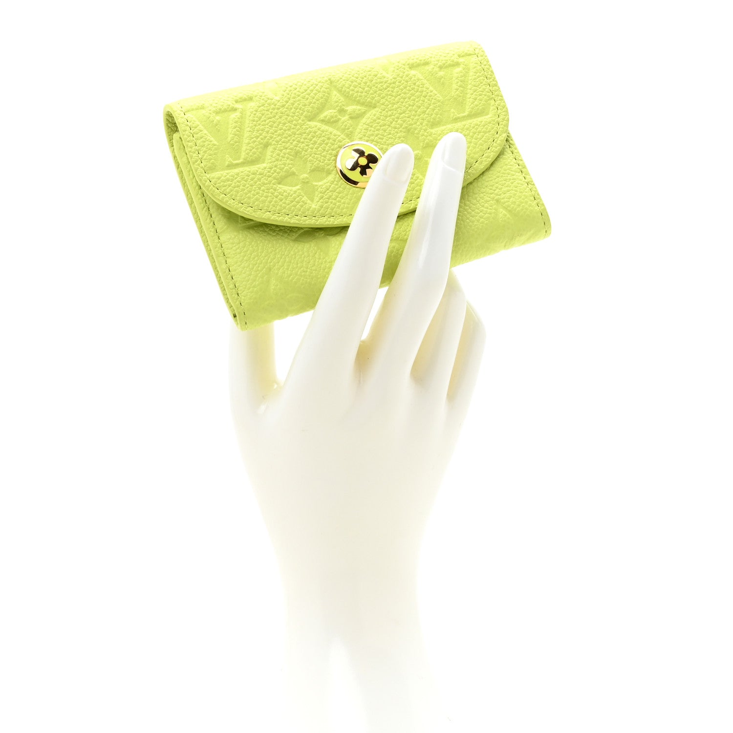 Louis Vuitton Empreinte Rosalie Coin Purse Zesty Lime 2 of 7
