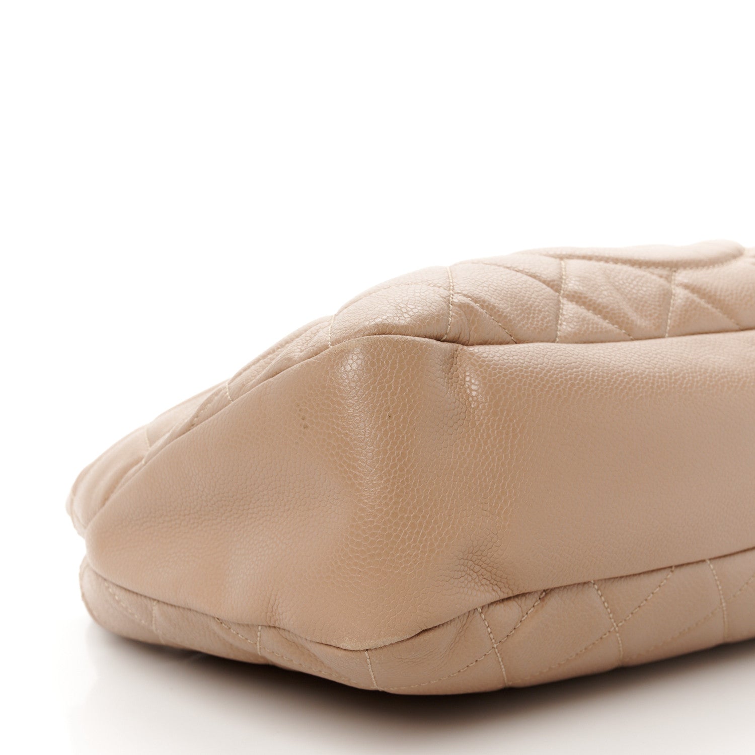 Chanel Caviar Quilted Timeless CC Soft Tote Beige 9 of 11