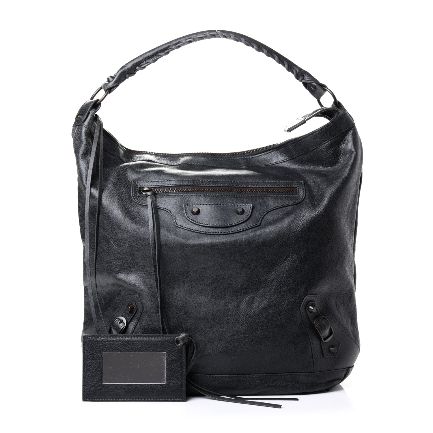 Balenciaga Agneau Classic Hardware Day Hobo Anthracite 1 of 8