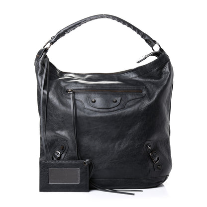 Balenciaga Agneau Classic Hardware Day Hobo Anthracite 1 of 8