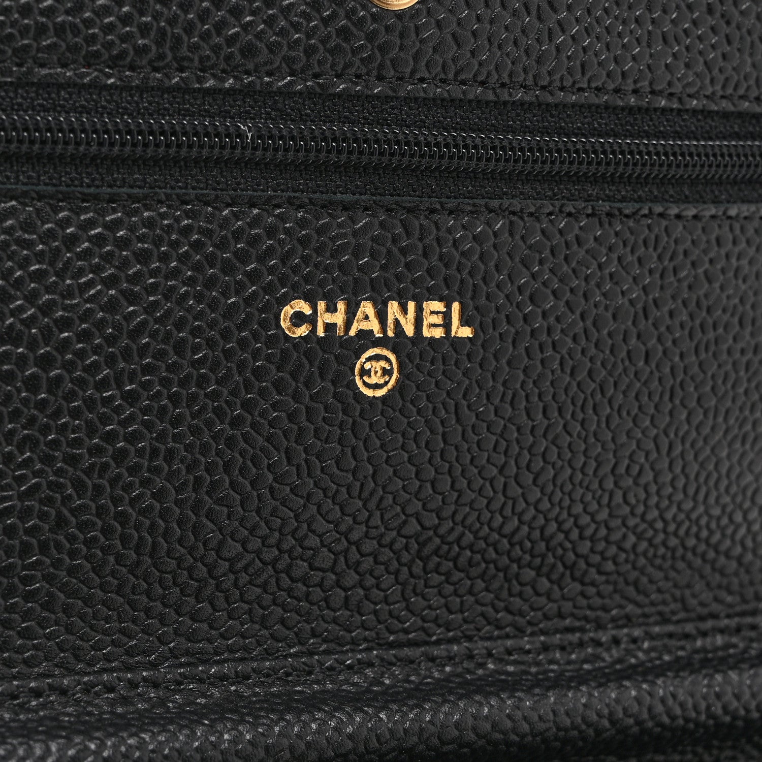 Chanel Caviar Quilted Wallet on Chain WOC Black 6 of 10