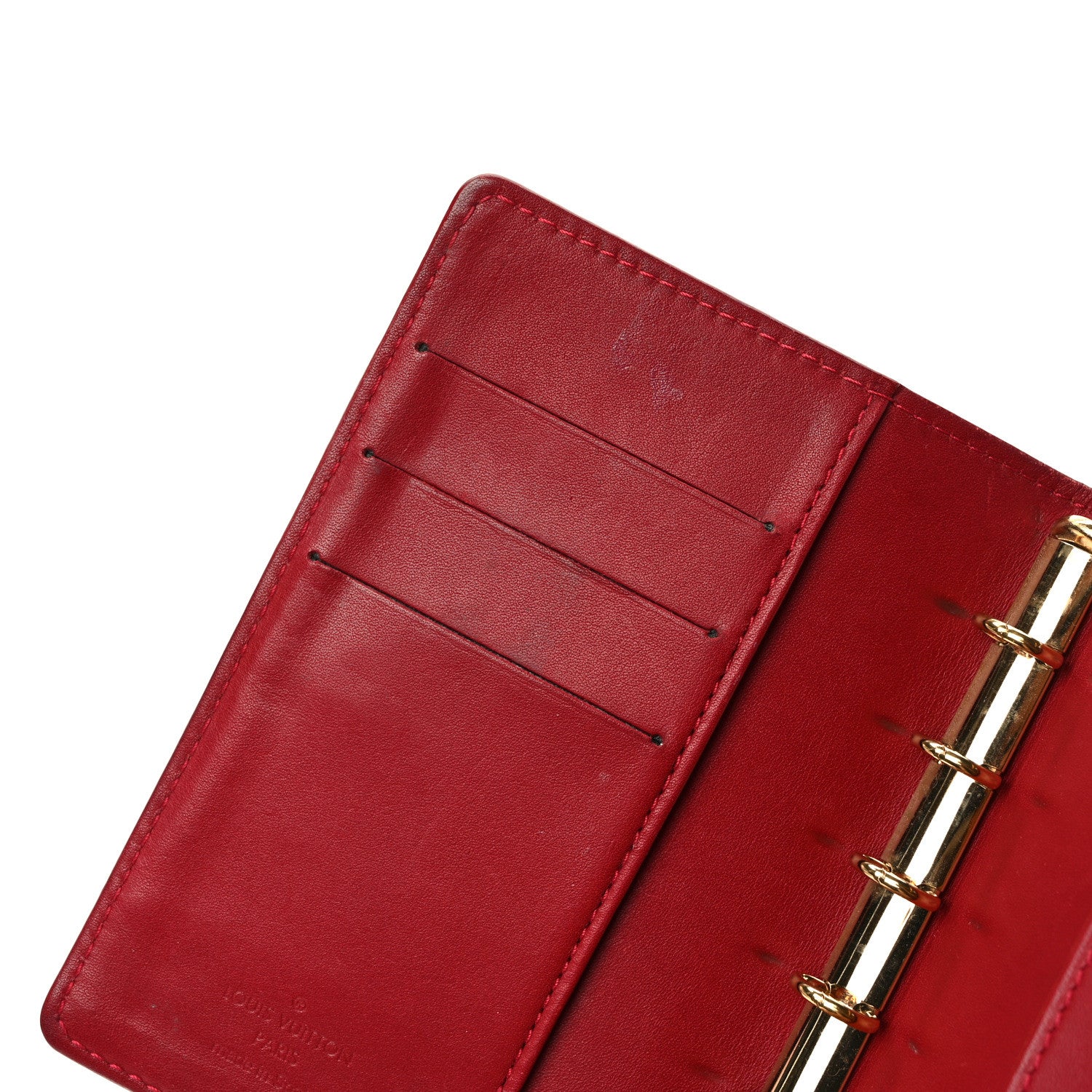 Louis Vuitton Vernis Small Ring Agenda Cover Pomme D'Amour 9 of 9