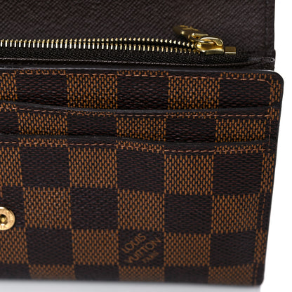 Louis Vuitton Damier Ebene Sarah Wallet NM 13 of 16
