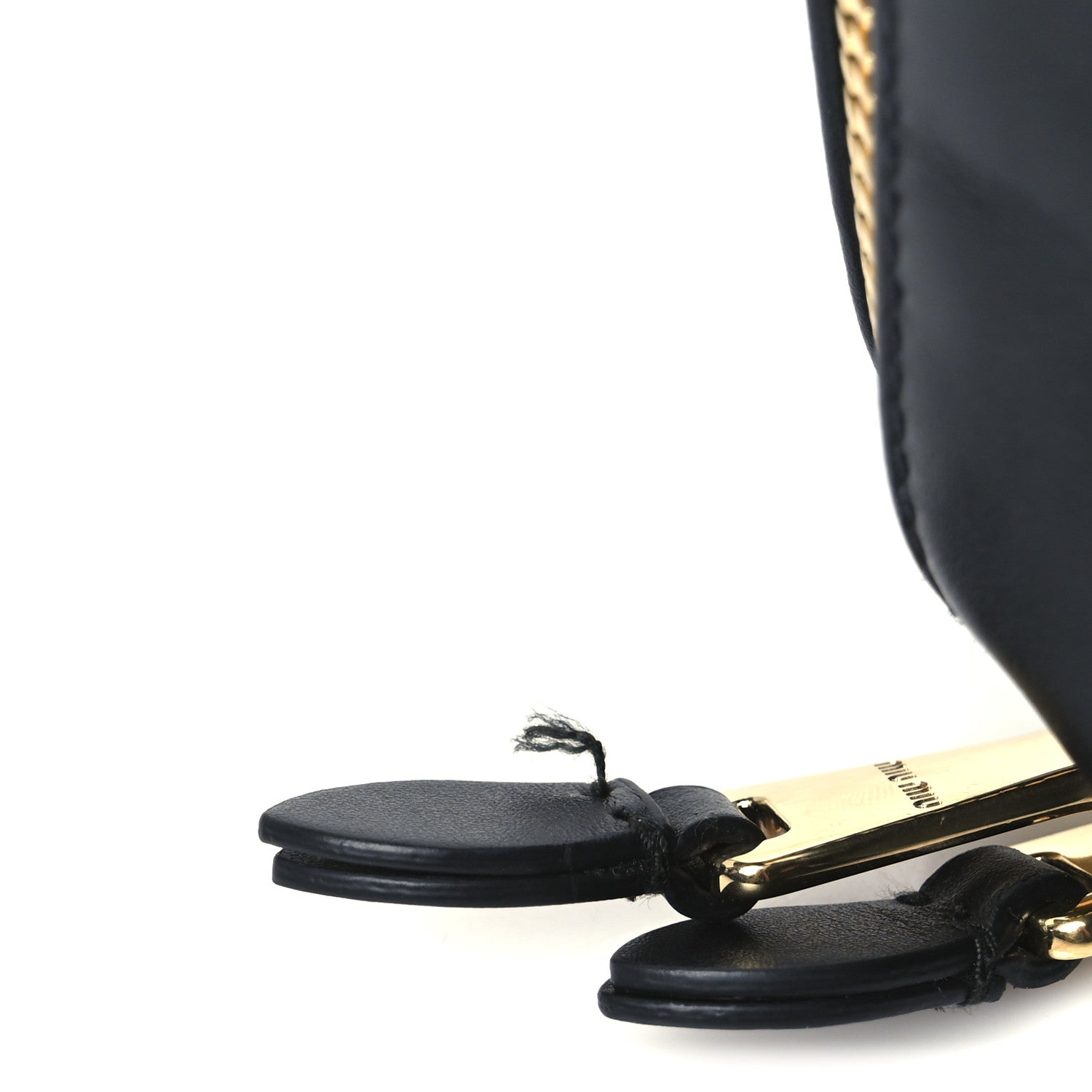 Miu Miu Soft Calf Softy Large Beau Top Handle Bag Black 10 of 10