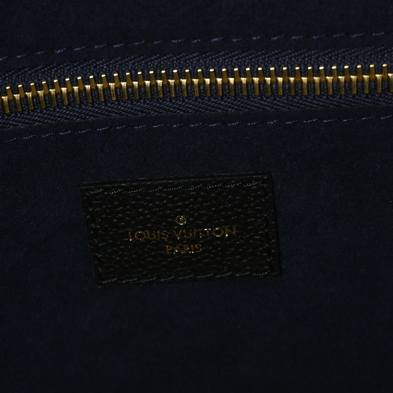 Louis Vuitton Empreinte Monogram Giant Neverfull MM Black 7 of 10