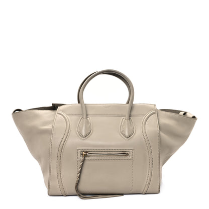 Celine Smooth Calfskin Medium Phantom Luggage Taupe 1 of 11