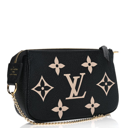 Louis Vuitton Empreinte Monogram Giant Mini Pochette Accessories Black 2 of 4