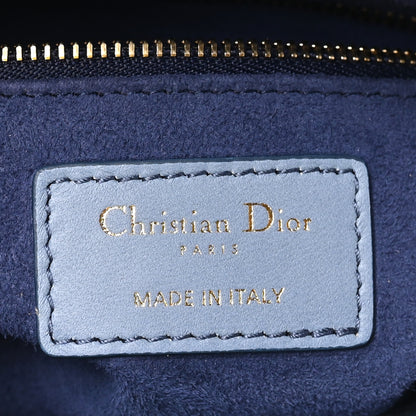 Christian Dior Lambskin Cannage Gradient Small My ABCDior Lady Dior Indigo Blue 6 of 12