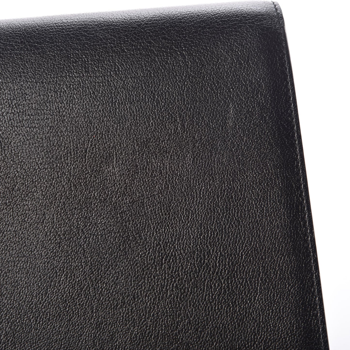 Calfskin Monogram Large Belle De Jour Clutch Black