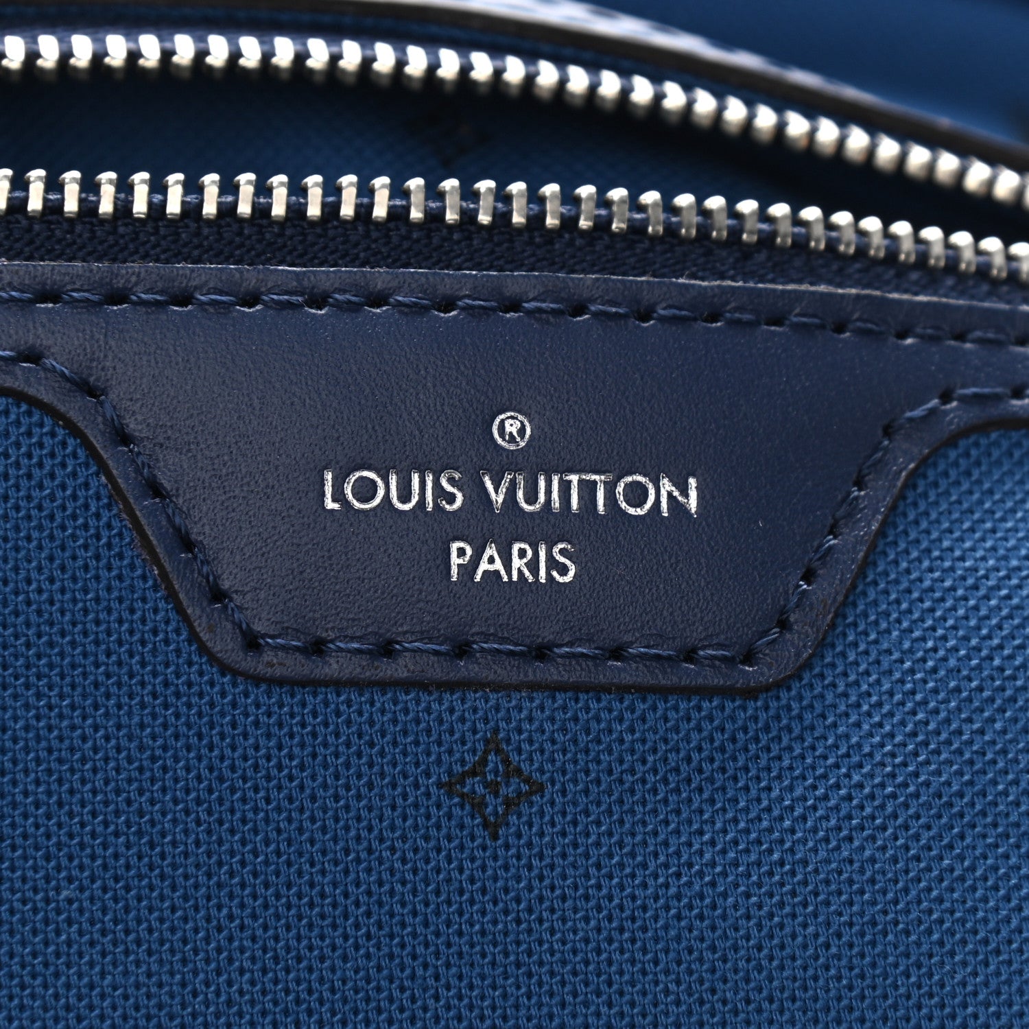 Louis Vuitton Monogram Escale Neverfull MM Blue 8 of 11