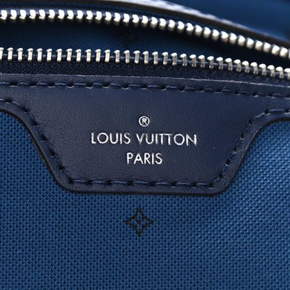 Louis Vuitton Monogram Escale Neverfull MM Blue 8 of 11