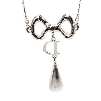 Christian Dior Metal Bow Bracelet Silver 5 of 6
