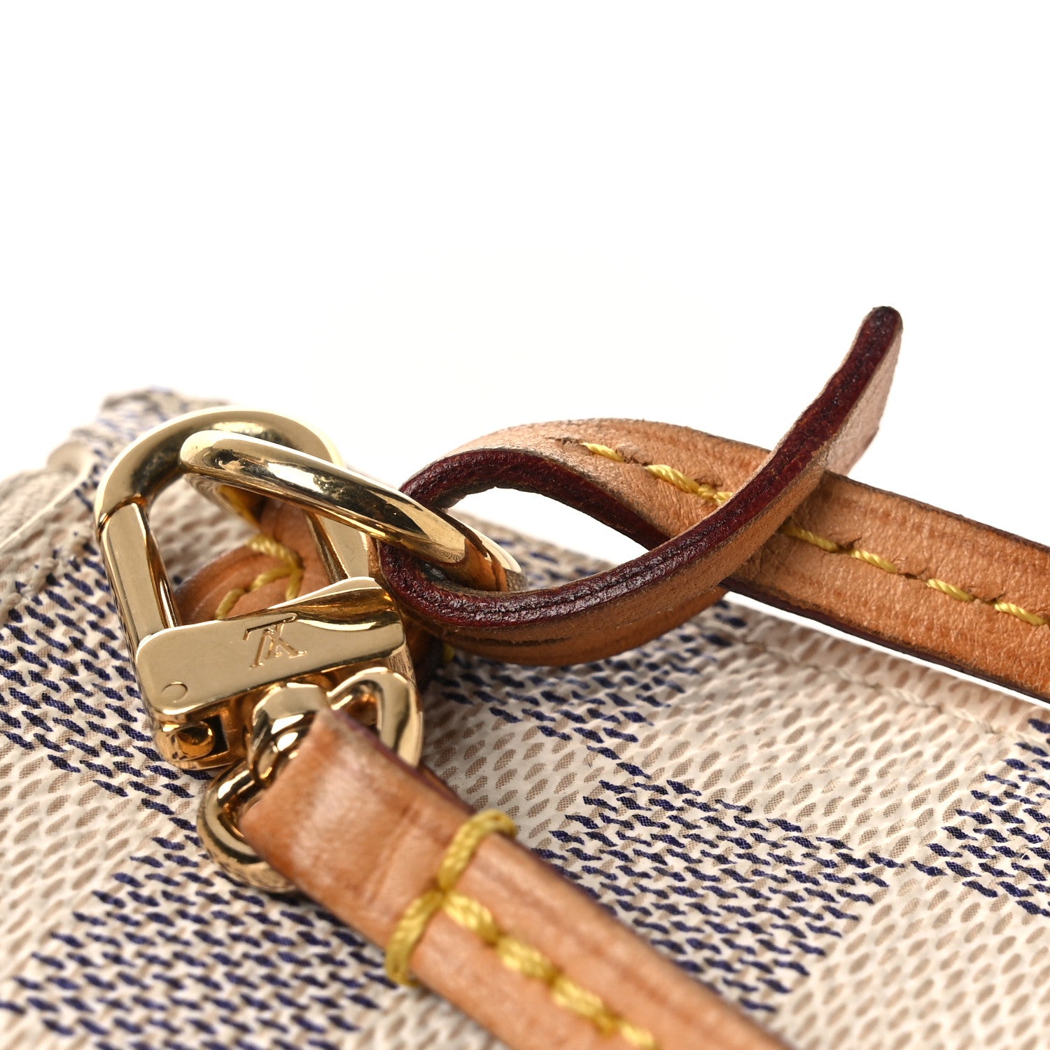 Louis Vuitton Damier Azur Neverfull MM GM Pochette 8 of 13