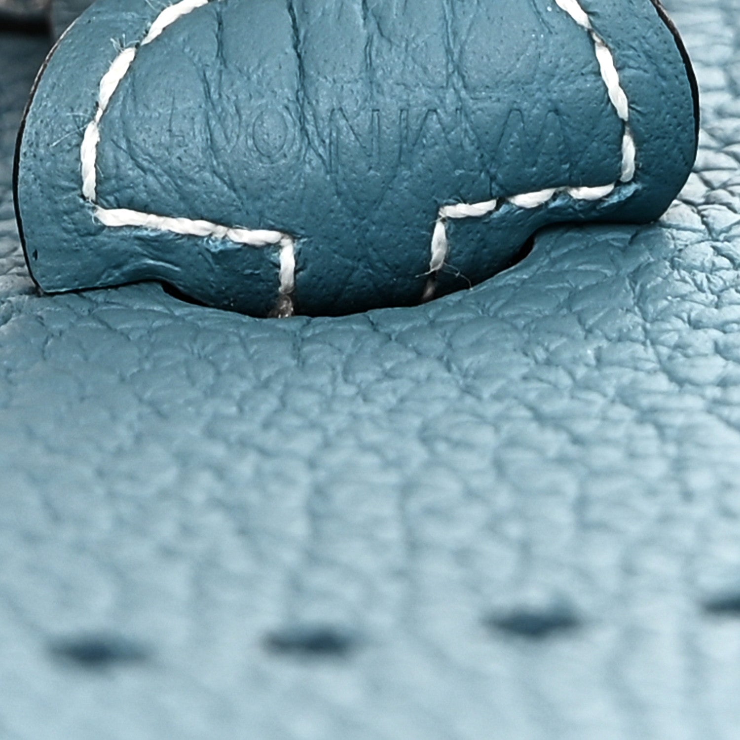 Hermes Taurillon Clemence Evelyne TPM New Blue Jean 7 of 11