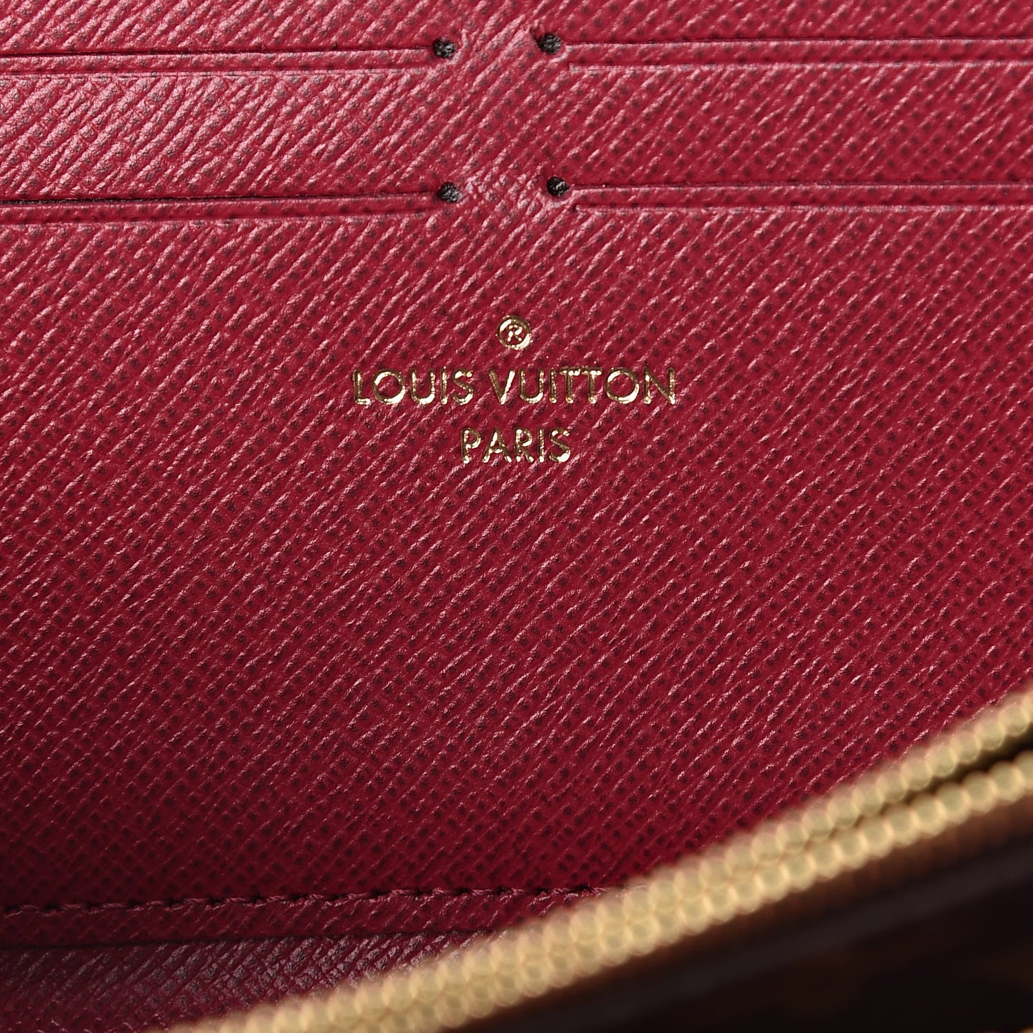 Louis Vuitton Monogram Clemence Wallet Fuchsia 6 of 7