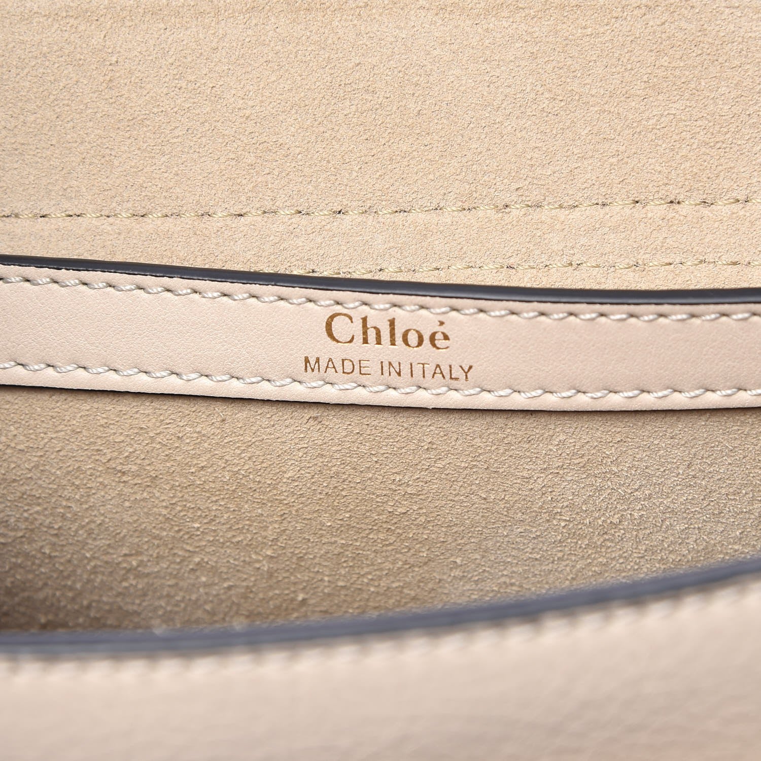 Chloe Calfskin Braided Medium Hudson Shoulder Bag Abstract White 6 of 8