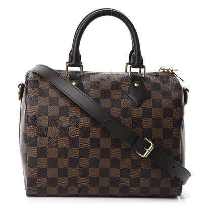 Louis Vuitton Damier Ebene Speedy Bandouliere 25 1 of 11