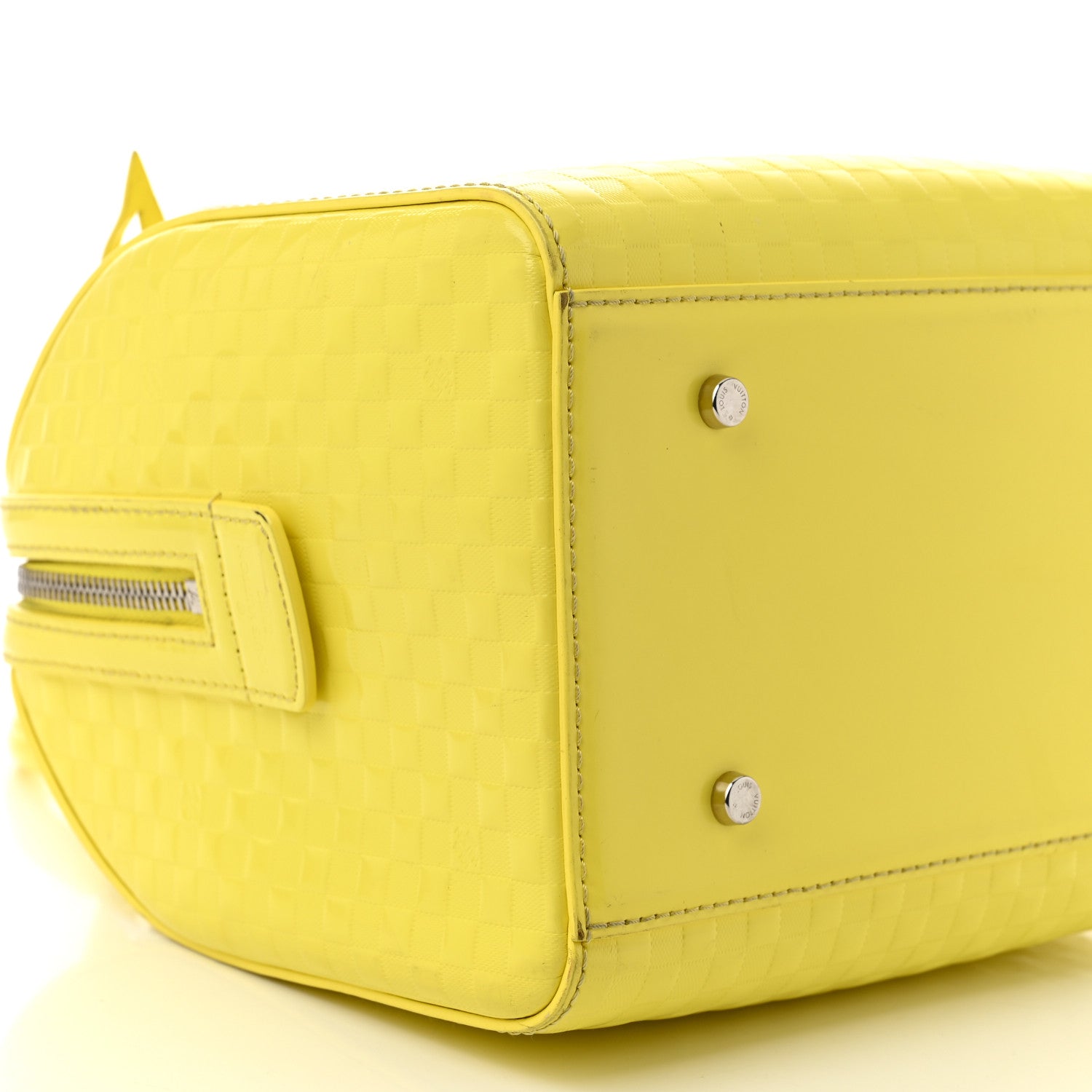 Louis Vuitton Damier Facette Speedy Cube PM Yellow 9 of 16